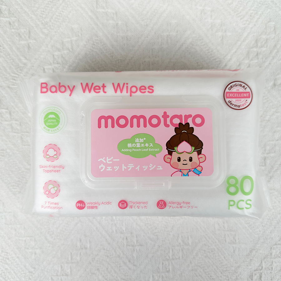 Khăn lau trẻ em Momotaro hiện đã có gói 80 ​​tờ mới