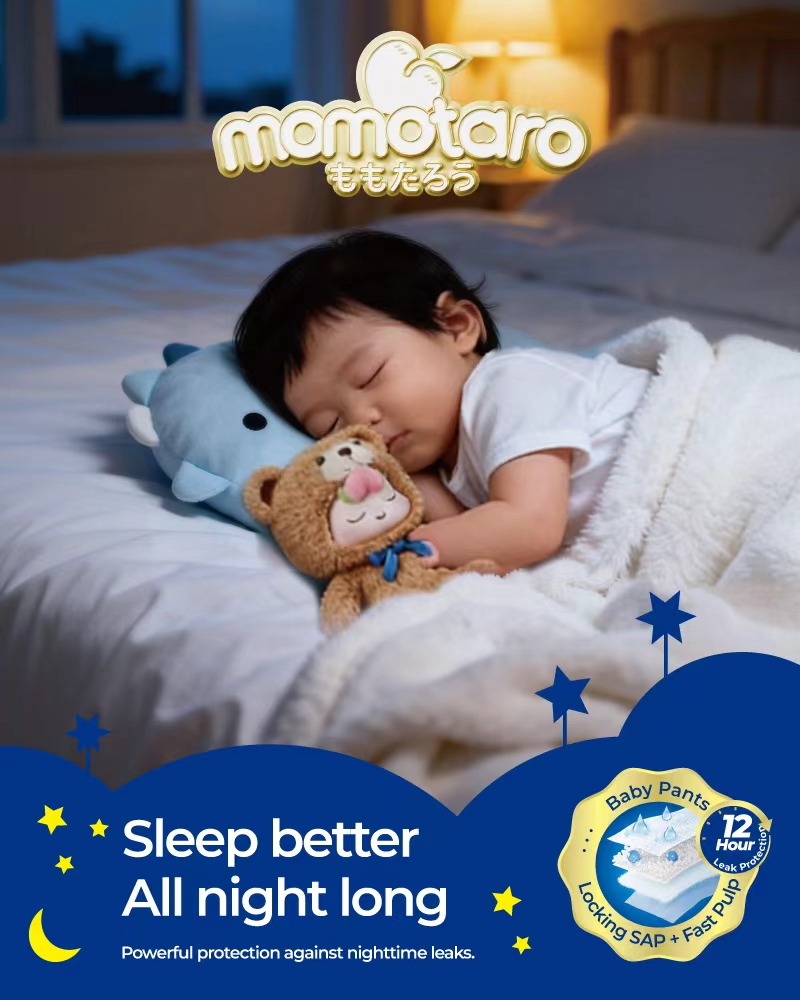 Giúp Bé Ngủ Ngon Suốt Đêm Với Quần Momotaro Cho Bé