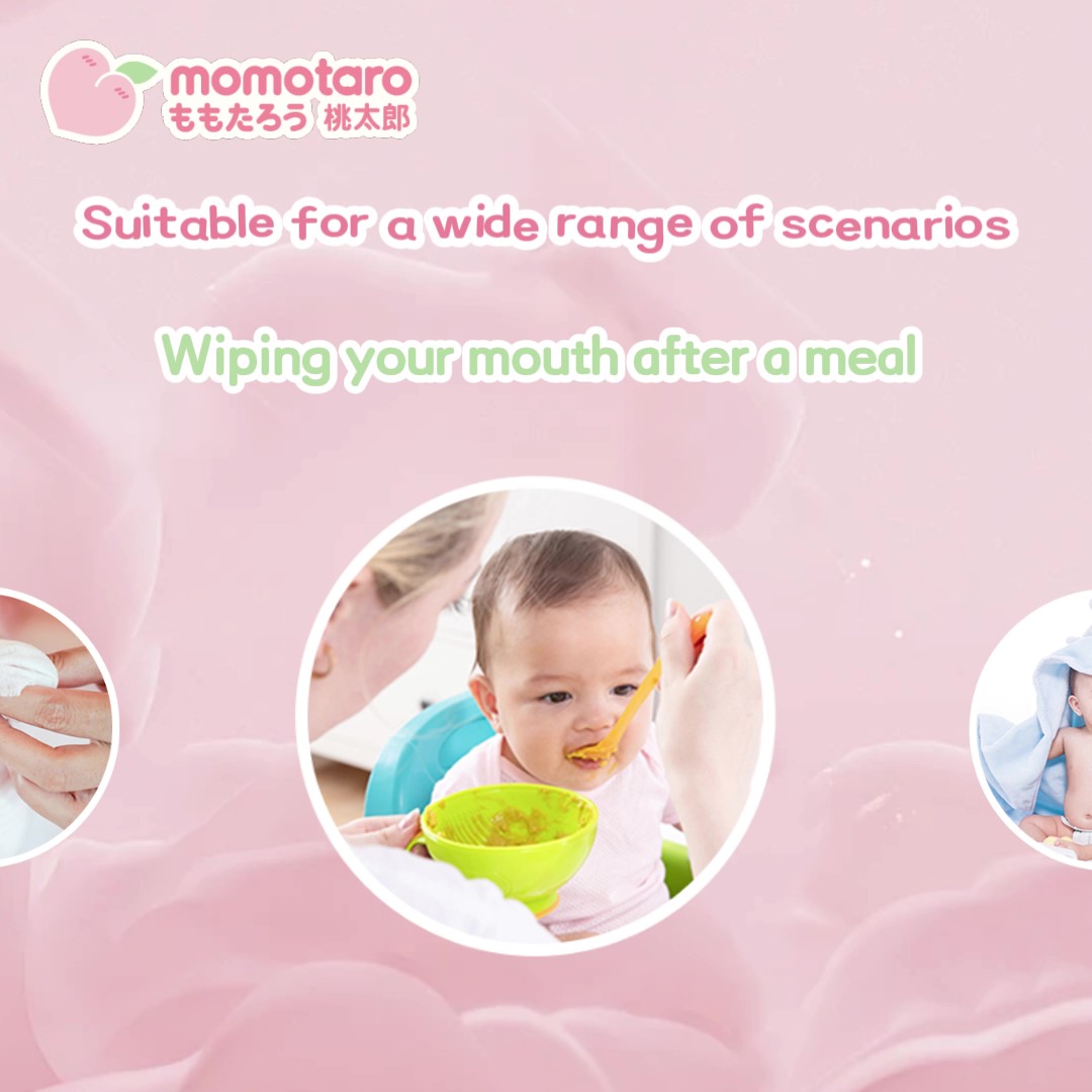  Khăn lau trẻ em Momotaro: Hoàn hảo cho nhiều tình huống!