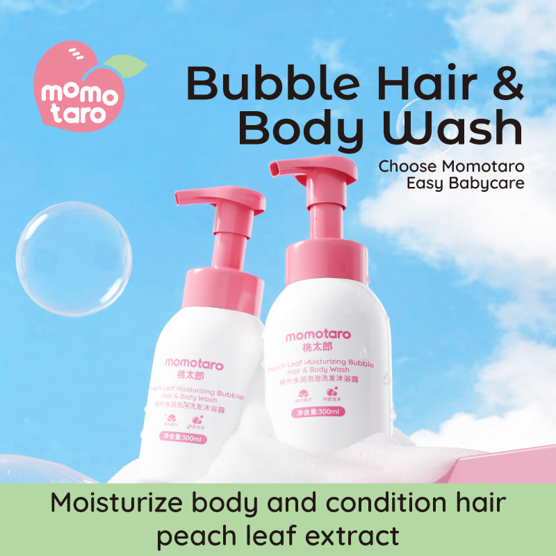Dầu gội đầu của Momotaro Baby & Body Wash - Chăm sóc nhẹ nhàng cho phòng tắm đầu tiên của em bé